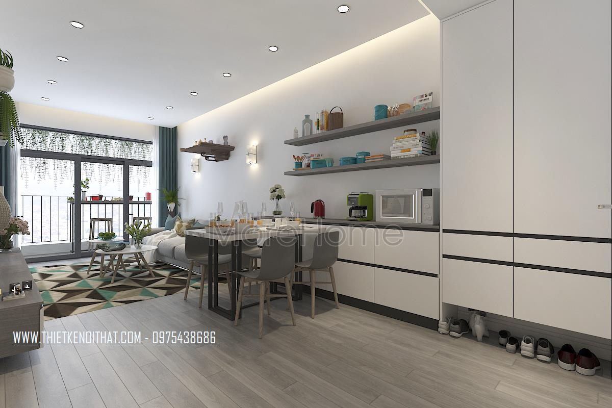 Thiết kế nội thất chung cư Mon City Mỹ Đình Nam Từ Liêm Hn